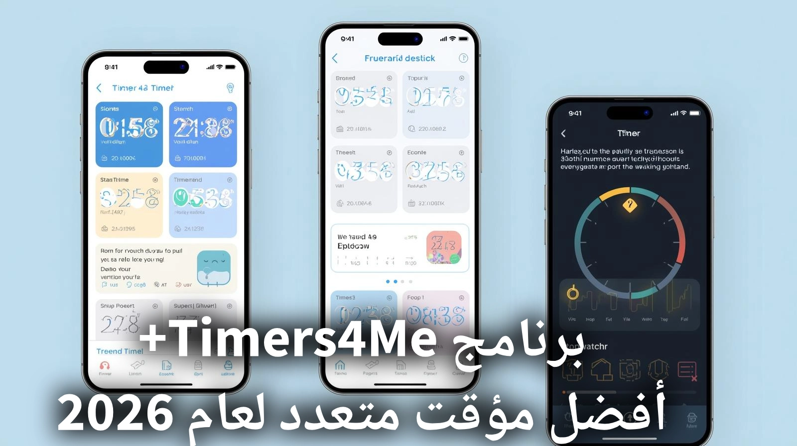 إدارة وقتك بذكاء مع برنامج Timers4Me+: أفضل مؤقت متعدد لعام 2026