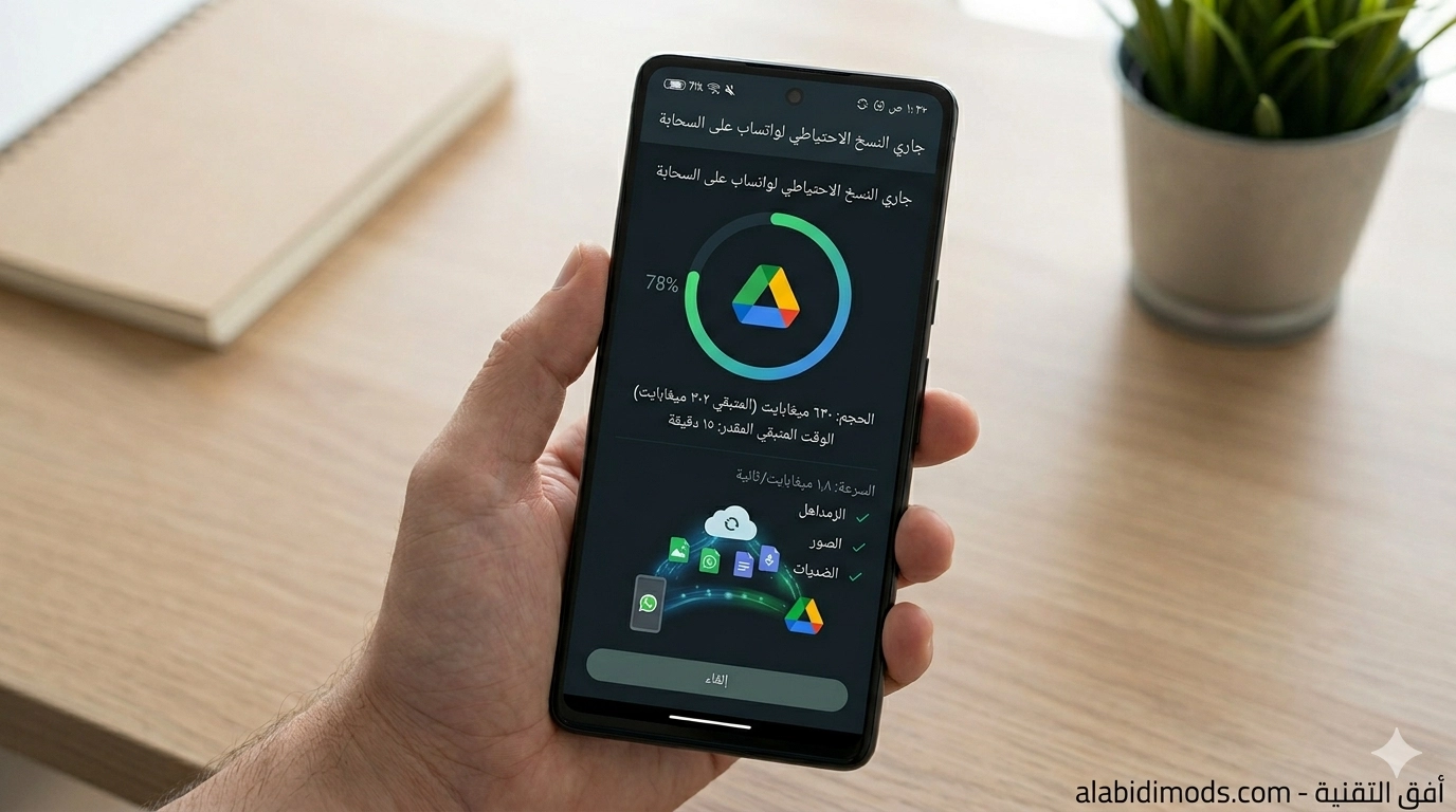 نسخ احتياطي واتساب على Google Drive لنقل المحادثات